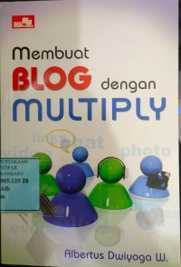 Membuat Blog Dengan Multiply