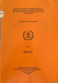 Pengaruh Pemberian Ekstrak Etanol Daun Melinjo (Gnetum Gnemon L.) Terhadap Kadar Asam Urat Darah Mencit Putih (Mus Musculus L.) Jantan Hiperurisemia