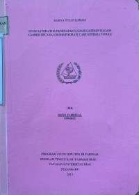 Studi Literatur Penetapan Kadar Katekin Dalam Gambir Secara Kromatografi Cair Kinerja Tinggi