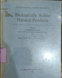 Biologically Active Natural Products