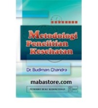 Metodologi Penelitian Kesehatan